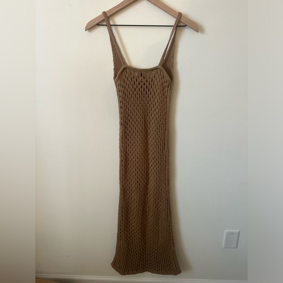 NEW MISA LOS ANGELES ursula slip in mocha Size Small - Picture 4 of 4